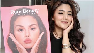 Rare Beauty welcome to INDIA 💕  PR Kit Unboxing  Full Face Of Rare Beauty Makeup  Michu [upl. by Phemia]