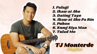 PALAGI  TJ MONTERDE PLAYLIST 🎶 OPM SONGS 2024 🎙️ [upl. by Roban]