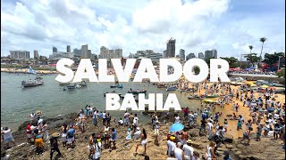 Salvador Bahia 🇧🇷 4K Dia de Iemanjá  PréCarnaval [upl. by Onez347]