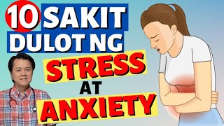 10 Sakit Dulot ng Stress at Anxiety Ilan dito ang mayroon ka  By Doc Willie Ong [upl. by Shellans]