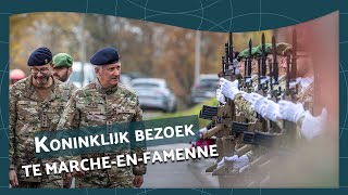 Koninklijk bezoek te MarcheenFamenne [upl. by Bendix317]