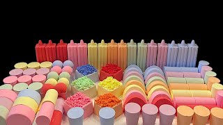 ASMR RAINBOW baking Soda Crushing sounds Very Satisfying [upl. by Adamsun]