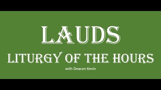 24ᵗʰ Sun in OT LaudsMP Vol 4 Liturgy of the Hours [upl. by Arvy]