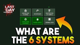 WHAT ARE THE 6 SYSTEMS  LAST DAY ON EARTH SURVIVAL [upl. by Etteroma]