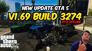 CARA UPDATE GTA 5 V169 BUILD 3274  GTA 5 INDONESIA [upl. by Sarita]