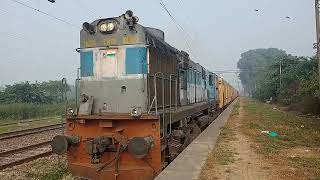 Shahjahanpur Balamau passenger departing from Anjhi shahabad  last surviving ALCOs of NR 16378 [upl. by Nadia]