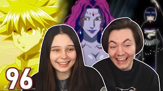 PHANTOM TROUPE VS CHIMERA ANTS  Hunter X Hunter Ep 96 REACTION amp REVIEW [upl. by Enairda]