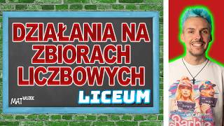 DZIAŁANIA NA ZBIORACH LICZBOWYCH [upl. by Yerac]