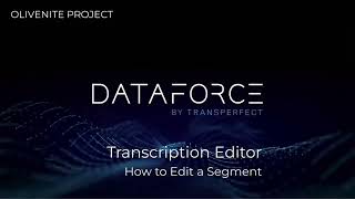 Dataforce Transperfect transcription training Olive invite transcription forex onlineclasses [upl. by Frances]