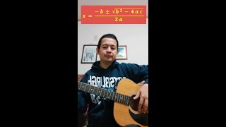 Quadratic Formula Song shorts [upl. by Collier658]