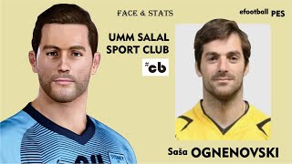 Saša Ognenovski FACE amp STATS eFootball PES 2021 2020 [upl. by Horace]