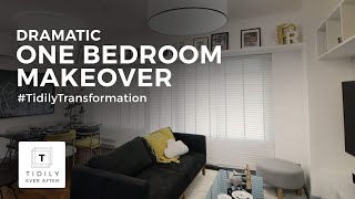 Tidily Transformation  Dramatic One Bedroom Renovation [upl. by Sedda]