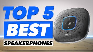 Top 5 Best Speakerphone In 2022 [upl. by Solhcin]