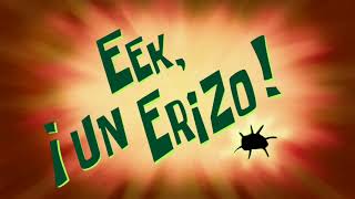 SpongeBob  Eek an Urchin Title Card LA Spanish Fanmade [upl. by Bonnette]