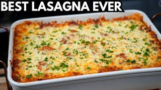 The Ultimate Comfort Food Recipe  How To Make Irresistible Lasagna [upl. by Finella444]