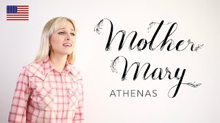 Athenas  Mother Mary  Contigo María en inglés  Catholic Music [upl. by Eneles]