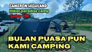 camping di HIKERS PARADISE cameron highland  2832024 ramadhan camping [upl. by O'Carroll921]