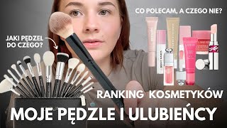 VLOG Mój RANKING Kosmetyków do UST  Jakich PĘDZLI używam do makijażu 💄🌸💅🏻 [upl. by Teevens]