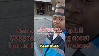 Amazon Delivery Driver Quits After Being Overwhelmed with 300 Packages unitedthrumusic [upl. by Able]