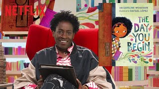 Jacqueline Woodson Reads quotThe Day You Beginquot  Bookmarks  Netflix Jr [upl. by Aohk]