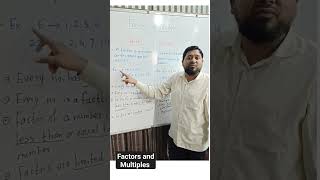 Factors and Multiples Difference between factors and multiples Grade 4 amp 5  factors multiples [upl. by Ahsirk]