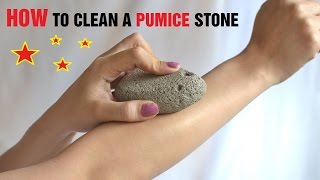 How to Clean a Pumice Stone [upl. by Seilenna]