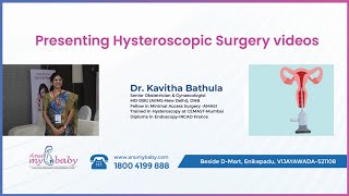 Hysteroscopy in Incompetent cervix Repeated late miscarriages with septate uterus [upl. by Kerat]