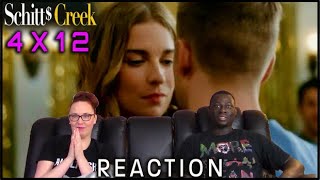 SCHITTS CREEK 4X12 Singles Week REACTION FULL Reactions on Patreon [upl. by Anisirhc220]