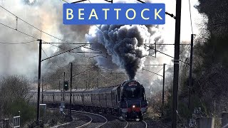 Duchess Steam Locomotive Attacks Beattock Bank [upl. by Katherina519]