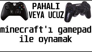 MİNECRAFTI GAMEPAD İLE OYNAMAK 2021 [upl. by Haroun]