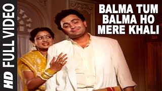 Balma Tum Balma Ho Mere Khali  Full Song  Nagina  Kavita Krishnamurthy  Rishi Kapoor Sridevi [upl. by Clemmy904]