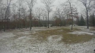 TimeLapse of Snow in Crossville Tennessee on January 22 2016 [upl. by Leahicm925]