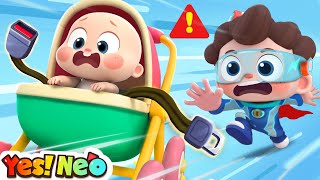 Lets Buckle Up Baby  Seatbelt Safety Song  Nursery Rhymes amp Kids Songs  Yes Neo [upl. by Yoccm]