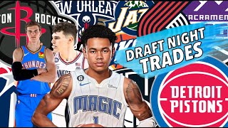 POTENTIAL 2024 NBA DRAFT NIGHT TRADES  These Potential NBA Trades Could Shake Up NBA Mock Drafts [upl. by Nulubez]