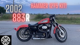 Hammer Performance 1275 sportster highway pull [upl. by Eniamerej]