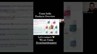 Usana Products Overview usanaindia [upl. by Mcgaw]