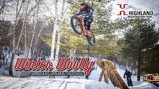 2024 WINTER WOOLLY  LiftAccessed Downhill Fat Biking [upl. by Annav]