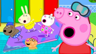 Try Not to Fall Off  Peppa Pig Tales Full Episodes [upl. by Aihpos]