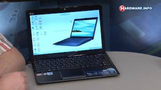 HardwareInfo TV 234 deel 13 ASUS 1215B Notebook review [upl. by Roeser]