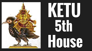 Ketu Fifth House South Node in 5th house [upl. by Ahsima297]