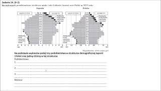 Ludność i urbanizacja Polski Omówienie zadań maturalny z geografii [upl. by Siuqram]