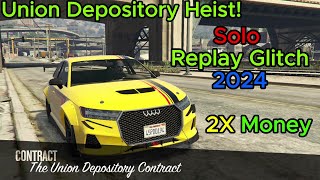 Union Depository Heist  2X Money Week  Replay Glitch Methods  PC [upl. by Fleeman]