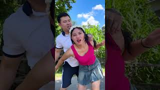 My wifes attitude towards gym goers🤣😅trending funny couple tiktok [upl. by Jt]