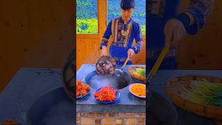 How to cook pork meat 🤤😜new species pork dish shorts delicious food tranding [upl. by Gentilis]