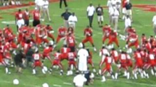 University of Arizona football  pregame haka dance [upl. by Unhsiv132]