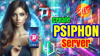 How to create Psiphon server  Step By Step Tutorial [upl. by Nemrac]