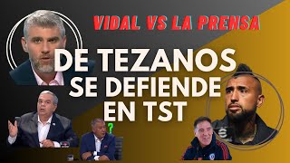 DE TEZANOS SE DEFIENDE EN TST VIDAL VS LA PRENSA Aldo se ofende chile vidal detezanos borghi [upl. by Ulick]