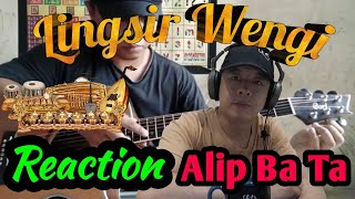 Lingsir Wengi  Alip Ba Ta fingerstyle cover  reaction video [upl. by Corson]