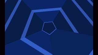 Super Hexagon  ENDING BACKWARDS 1080p [upl. by Llehcar782]