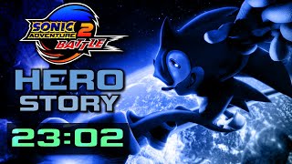 SA2B Hero Story Speedrun in 2302 [upl. by Christan]